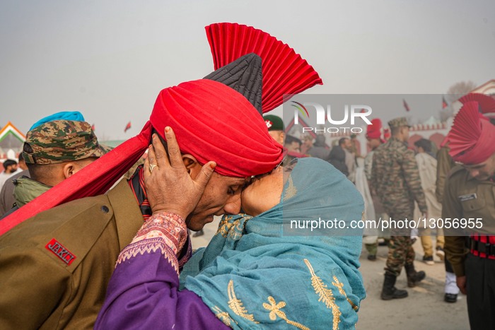Indian Army Passing Out Parade In Kashmir, India