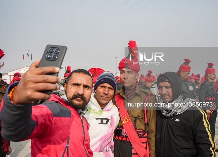 Indian Army Passing Out Parade In Kashmir, India