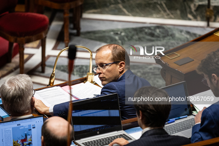 Public Session For The New Reading Of The Social Security Financing Bill For 2026, PLFSS 2026, At The National Assembly In Paris