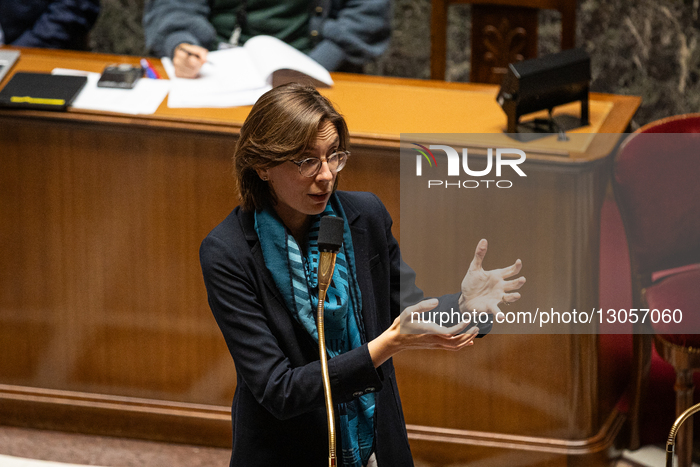 Public Session For The New Reading Of The Social Security Financing Bill For 2026, PLFSS 2026, At The National Assembly In Paris