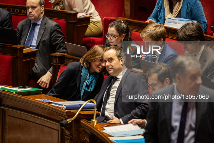 Public Session For The New Reading Of The Social Security Financing Bill For 2026, PLFSS 2026, At The National Assembly In Paris