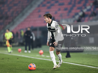 Jacob Ondrejka of Parma Calcio 1913 is in action during the Coppa Italia football match between Bologna FC 1909 and Parma Calcio 1913 in Bol... by Emanuele Comincini/NurPhoto