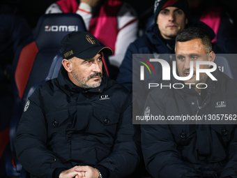 Vincenzo Italiano is the head coach of Bologna FC 1909 during the Coppa Italia football match between Bologna FC 1909 and Parma Calcio 1913... by Emanuele Comincini/NurPhoto