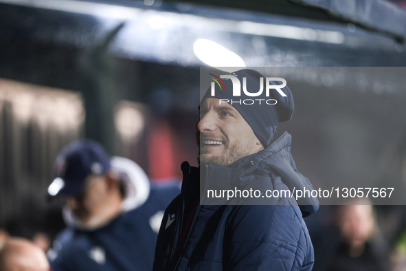 Ciro Immobile of Bologna FC 1909 sits on the bench during the Coppa Italia football match between Bologna FC 1909 and Parma Calcio 1913 in B... by Emanuele Comincini/NurPhoto
