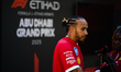 Lewis Hamilton of the Scuderia Ferrari HP F1 Team participates in Media Day on Yas Island,...
