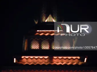 The last supermoon, also known as the cold moon, rises behind the clock tower in Srinagar, Kashmir, India, on December 4, 2025.  by Faisal Khan/NurPhoto