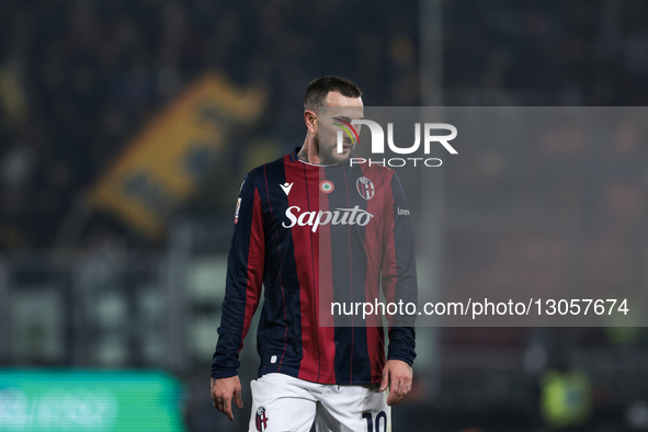Federico Bernardeschi of Bologna FC 1909 is in action during the Coppa Italia football match between Bologna FC 1909 and Parma Calcio 1913 i... by Emanuele Comincini/NurPhoto