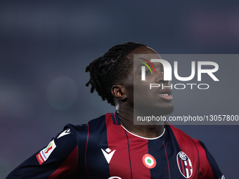 Jonathan Rowe of Bologna FC 1909 is in action during the Coppa Italia football match between Bologna FC 1909 and Parma Calcio 1913 in Bologn... by Emanuele Comincini/NurPhoto