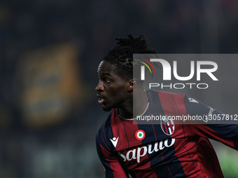 Jonathan Rowe of Bologna FC 1909 is in action during the Coppa Italia football match between Bologna FC 1909 and Parma Calcio 1913 in Bologn... by Emanuele Comincini/NurPhoto