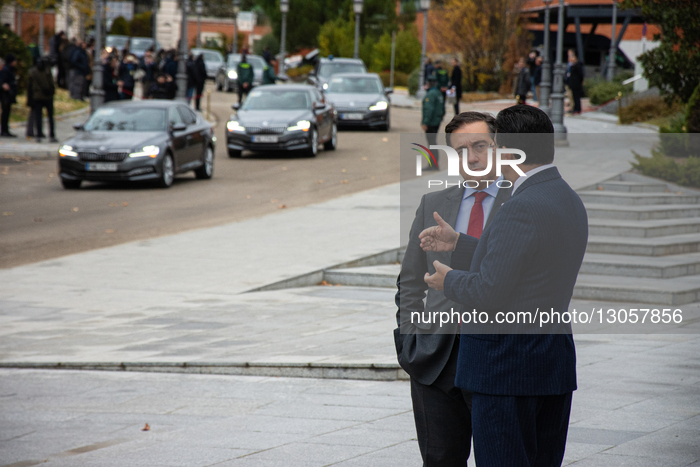 13th Spain-Morocco Meeting Held At Madrid's Moncloa Palace 