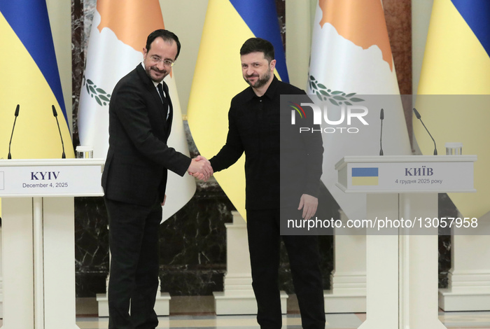 Joint press conference of Volodymyr Zelenskyy and Nikos Christodoulides
