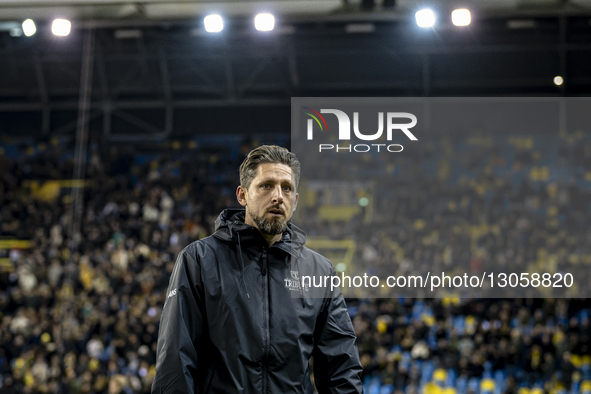 Vitesse assistant trainer Nicky Kuiper is present during the match between Vitesse and De Graafschap at the GelreDome for the Dutch Keuken K... by EYE4images/NurPhoto