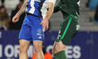 Jose Luis Cortes of SD Ponferradina is in action during the Spanish football 1/32 Copa del...