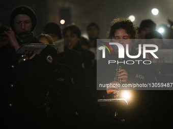 KRAKOW, POLAND – DECEMBER 4:
Students, staff and members of the mining community from the AGH University of Science and Technology join the... by Artur Widak/NurPhoto
