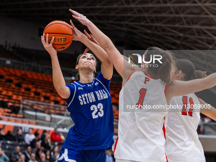 Seton Hall Vs Princeton NCAA Women's Basketball