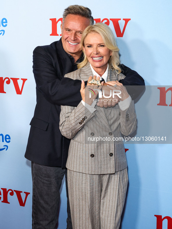British-American television producer Mark Burnett and wife/Irish actress, producer, and author Roma Downey arrive at the Los Angeles Special... by Image Press Agency/NurPhoto