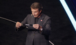 Ice hockey legend Wayne Gretzky attends the 2026 World Cup draw ceremony at the historic J...