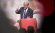 European Parliament President Martin Schulz (SPD) speaks during the SPD Europe Conference...