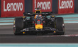 Max Verstappen of Netherlands driving the F1 race car No 1, the Red Bull Racing–Honda RBPT...