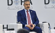 Hakan Fidan, Minister of Foreign Affairs of the Republic of Turkiye, takes part in a panel...
