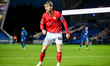Luca Connell of Barnsley is in action during the Emirates FA Cup Second Round match betwee...