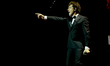 Singer David Bisbal performs his Christmas concert at the Roig Arena in Valencia, Spain, o...