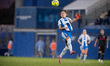 Ona Baradad, player number 11 of RCD Espanyol, plays during the La Liga F Move 25-26 match...