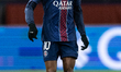 Ousmane Dembele of Paris Saint-Germain plays during the French L1 football match between P...
