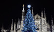 A large crowd attends the lighting ceremony of the Milano Cortina 2026 Winter Olympic and...