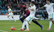 Michael Folorusho (#90 Cagliari Calcio) plays during the Serie A TIM match between Cagliar...