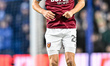 Tomas Soucek of West Ham looks on during the Premier League match between Brighton and Hov...