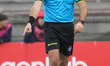 Mattia Drigo, the referee, reacts during the match between AC Perugia Calcio and Ternana C...