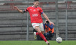 Gabriele Angella of AC Perugia Calcio plays the ball during the AC Perugia Calcio and Tern...