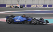 Alexander Albon of Thailand drives the (23) Atlassian Williams Racing FW47 Mercedes during...