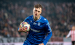 Kornel Lisman plays during the game between KS Cracovia and Lech Poznan in Krakow, Poland,...