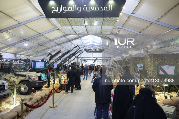 Syrian Military Exhibition In Damascus Showcasing Defense Equipment