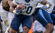 ISAIAH RAGLAND (20) of the Villanova Wildcats rushes the ball during an NCAA Football Cham...