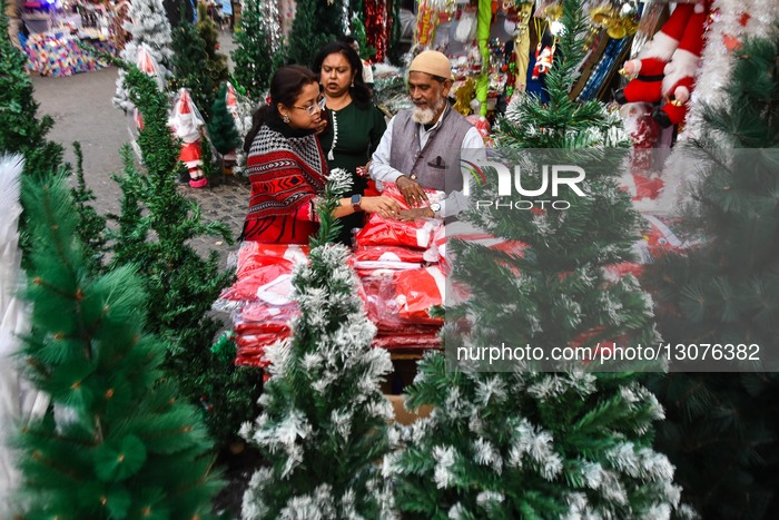 Christmas Market In Kolkata.