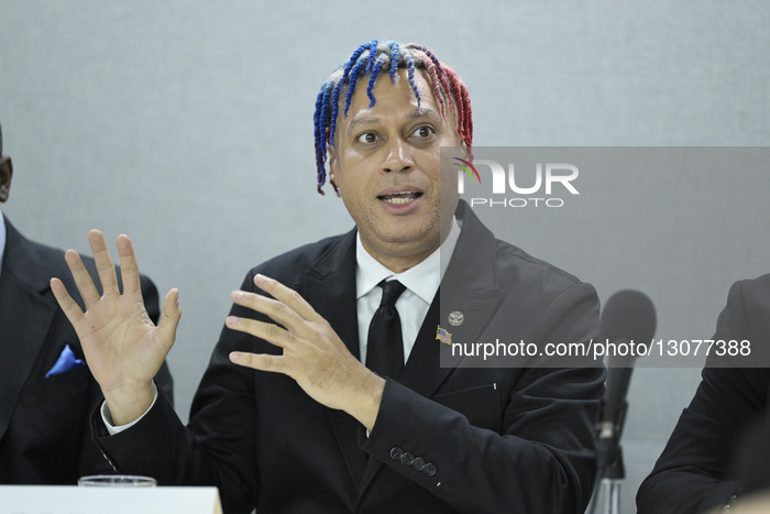 DC: Filmaker Joe Young hold a Kemet: One Nation, Many Journeys Film press conference