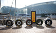 The Pirelli 2026 tires are present during F1 Testing at Yas Marina Circuit in Abu Dhabi, U...