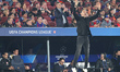 Dino Toppmoller coaches during the match between FC Barcelona and Eintracht Frankfurt, cor...