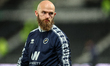 Joel Coleman of Millwall FC warms up during the Sky Bet Championship match between Derby C...