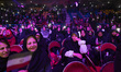 Iranian women participate in a celebration introducing Iran's 1404 Lady of the Year, held...