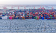 Chinese-made vehicles wait to be loaded for export at Longtan Container Terminal in Nanjin...