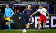 Nottingham Forest FC midfielder James McAtee and FC Utrecht midfielder Alonzo Engwanda pla...