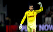 Nottingham Forest FC goalkeeper John Victor plays during the match between FC Utrecht and...