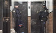 NYPD crime scene investigators and the medical examiner's office process the scene and rem...