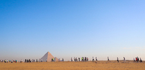 Editorial photo: Runners participate in the Pyramids Half Marathon in Giza, Egypt, on December 13, 2025.  by Ahmed Mosaad/NurPhoto