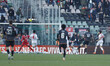 Antoine Hainaut of Venezia plays during the Italian Serie BKT soccer championship match be...