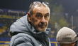 Maurizio Sarri is the head coach of SS Lazio during the Parma Calcio vs SS Lazio, 15th Ser...